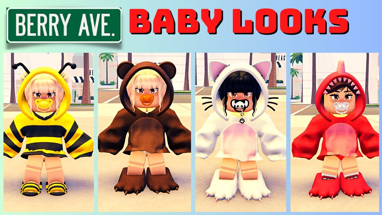 CÓDIGOS ROUPAS DE BEBÊS LINDAS PARA USAR no BERRY AVENUE - ID CODES BABY BERRY  AVENUE 