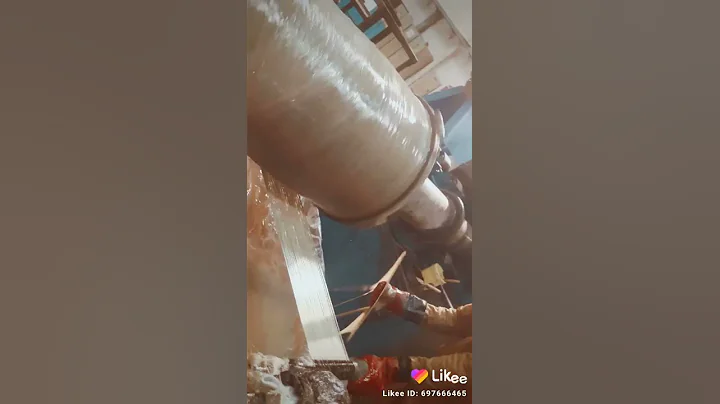GRP Pipe Winding process
