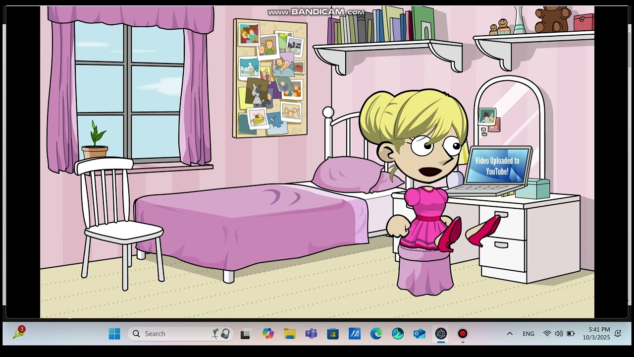 Elsa Makes a Fake VHS Opening and Gets Grounded