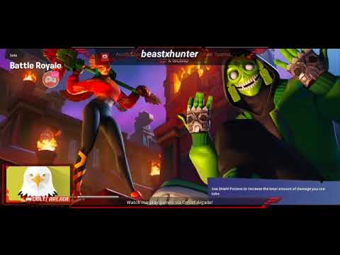 Fortnite Mobile | Beast X Hunter | Playing with subs