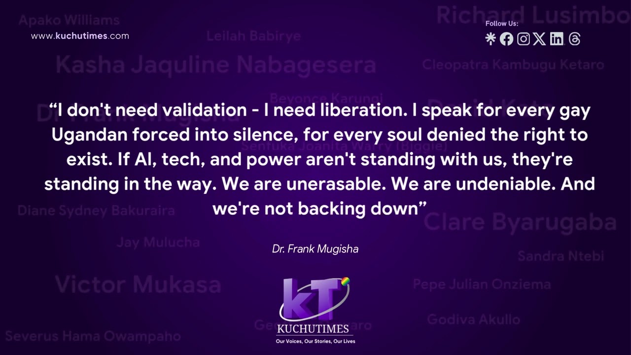 Queer Legacy Month - Dr. Frank Mugisha