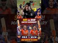 SRH ka full attack mode 🔥KKR bilkul helpless 😳 #CricketShorts #ReelsIndia #ViralReels #TrendingNow