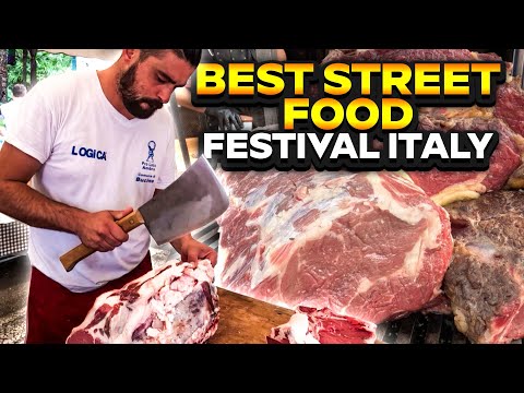 Best Street Food of the World. Biggest Food Fest in Europe. 'Gusti di Frontiera', Gorizia, Italy