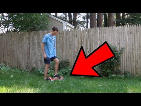 Does a hoverboard work on grass??