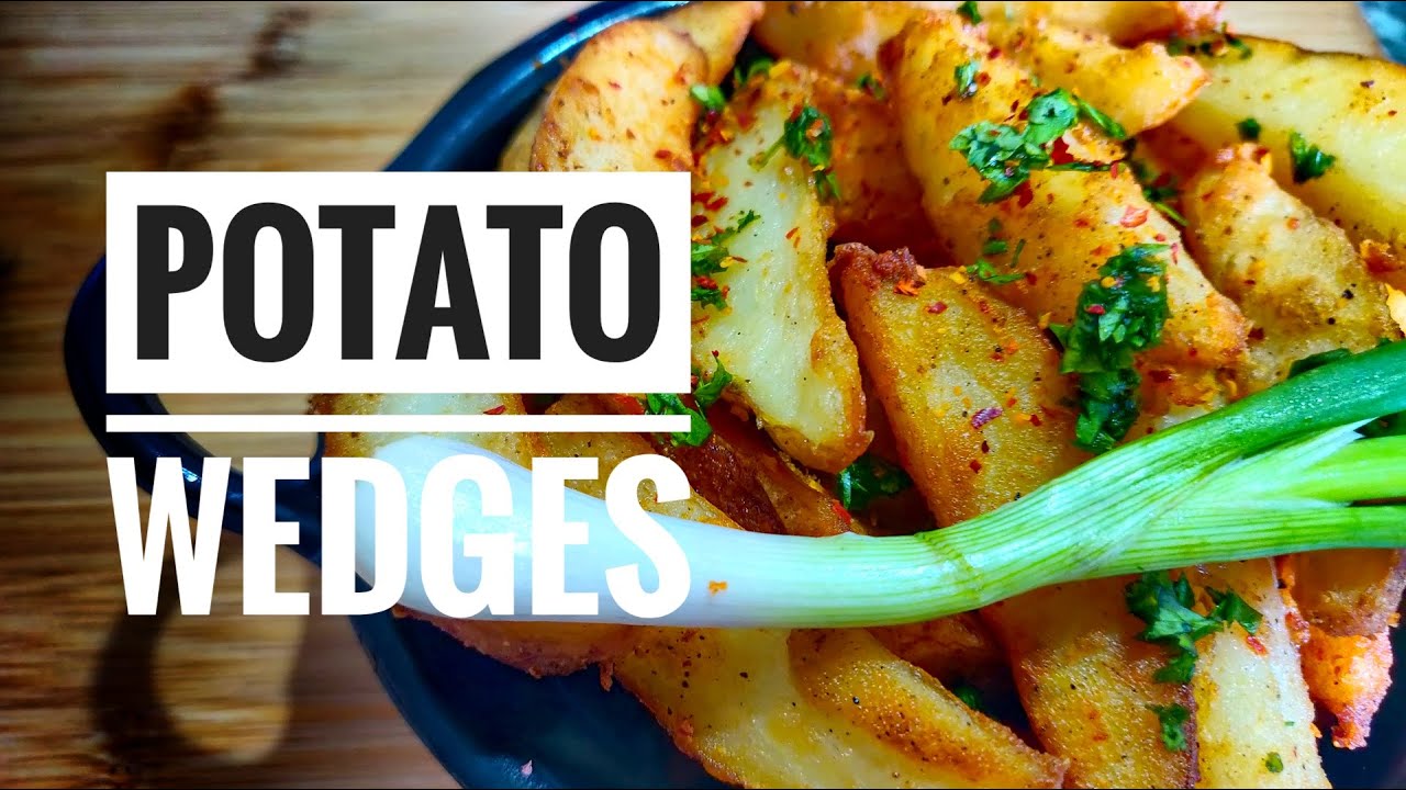 Easy Potato Wedges Recipe Fried Potato Slice Trapicure YouTube