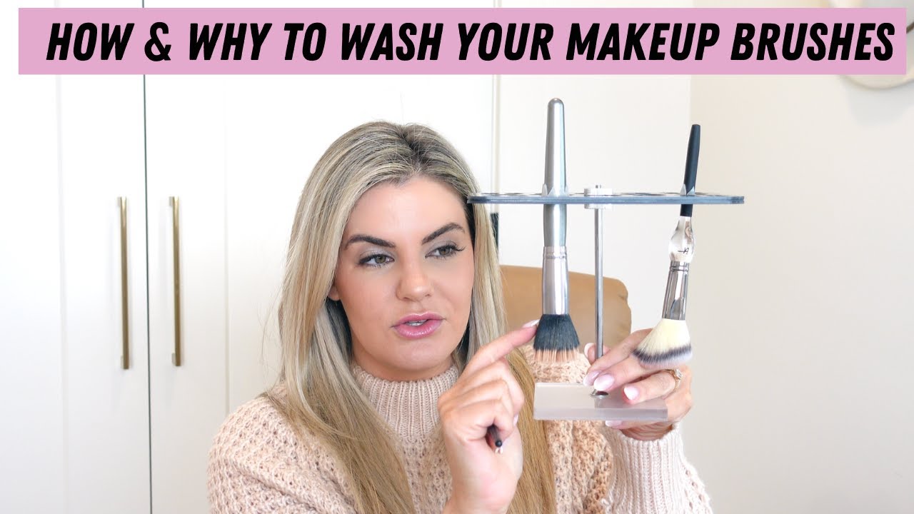 How To Clean Makeup Brushes At Home Tips & Hacks To Clean Makeup Tools YouTube