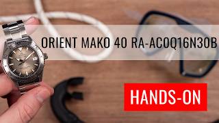 HANDS-ON: Orient Sports Mako 40 Automatic RA-AC0Q16N30B