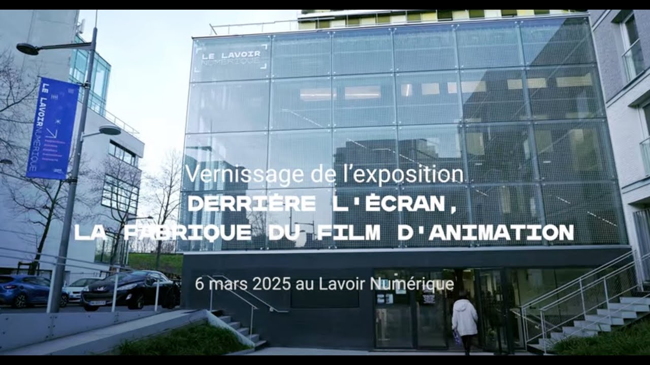 Vernissage de l'exposition "Derrière l'écran, la fabrique du film d'animation"