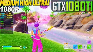 Fortnite Chapter 7 GTX 1080 Tİ - 1080p, Low, Medium, High, Ultra, Performance Mode,