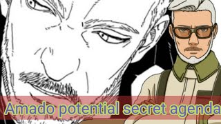 Amando boruto manga secret agenda (Divine Tree,kawaki artificial Karma seal)