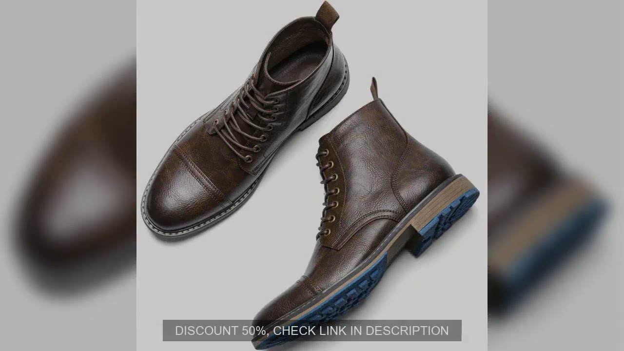 Size 7~13 Men Boots New Arrival Fashion Brand Comfortable Ankle Boots For Men 