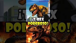 ¡EL T-REX MÁS PODEROSO DE DINOSAUR KING! #Dinosaurios #Anime #Shorts
