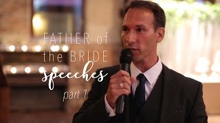 Father of the Bride Speech | Nostalgic Father of the Bride Speech | Nostalgic
