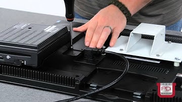 Installing PDi DVD Module To A 32" TV with Flat Wall Mount