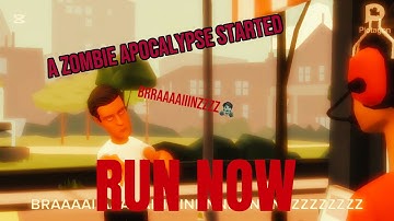 The zombie apocalypse started - Plotagon animations 