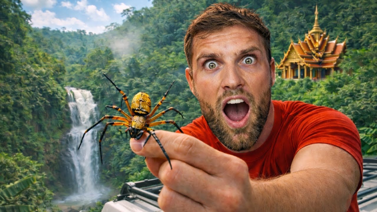 I Rode on the ROOFTOP of a 4×4 Through the Jungle in Thailand! 🇹🇭