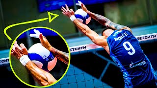 Amazing Volleyball Blocks | One Hand Block | Monster Blocks 1 on 1  | 2024