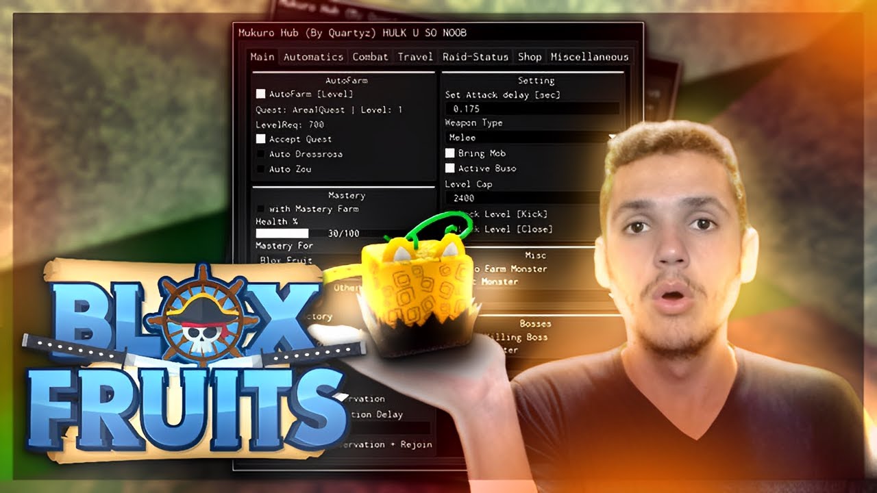 📌 Blox Fruits (PC & MOBILE) Script – Juninho Scripts