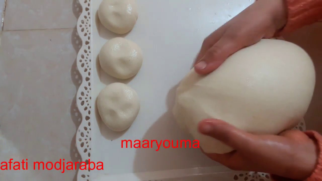 عجينة المسمن و المحاجب و الرقاق بدون دلك