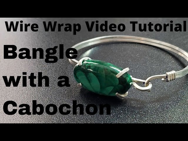 Wire wrapped bracelet/ wire art for beginners / diy wire bracelet - YouTube