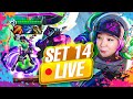 SET 14 IS FINALLY HERE! HIGH RISK GAMEPLAY IN DAY 1!? | TFT Set 14