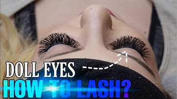 How to do a dolleye lash map *Lashes By Kins tutorial