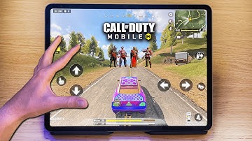 FIRST TIME in SOLO vs SQUADS on IPAD 🤯 (COD MOBILE)