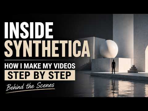Inside Synthetica: How I Make My Videos Step by Step | Behind the Scenes