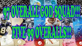 97 Overall God Squad!!! FIVE 99 Overalls!!!- Madden 21 Ultimate Team