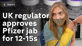 UK approves Pfizer jab for 12 to 15-year-olds, as daily Covid cases top 6,000