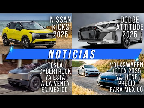 Short: Noticias - Nissan Kicks 2025 / Dodge Attitude 2025 / Cybertruck ya está a la venta en México
