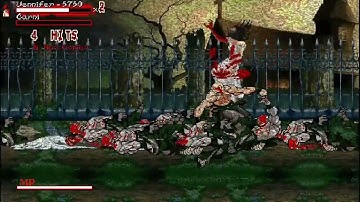 Xtreme Gore OpenBOR Game! Jennifer! SNES Classic! OpenBOR Xtreme! Debug Fixed Version!