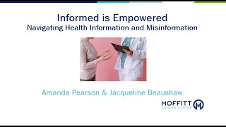 Virtual Meet the Experts: Informed is Empowered