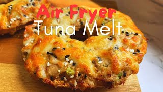 Air Fryer Recipes For Beginners - Air Fryer Tuna Melt 5 Minutes Quick Breakfast