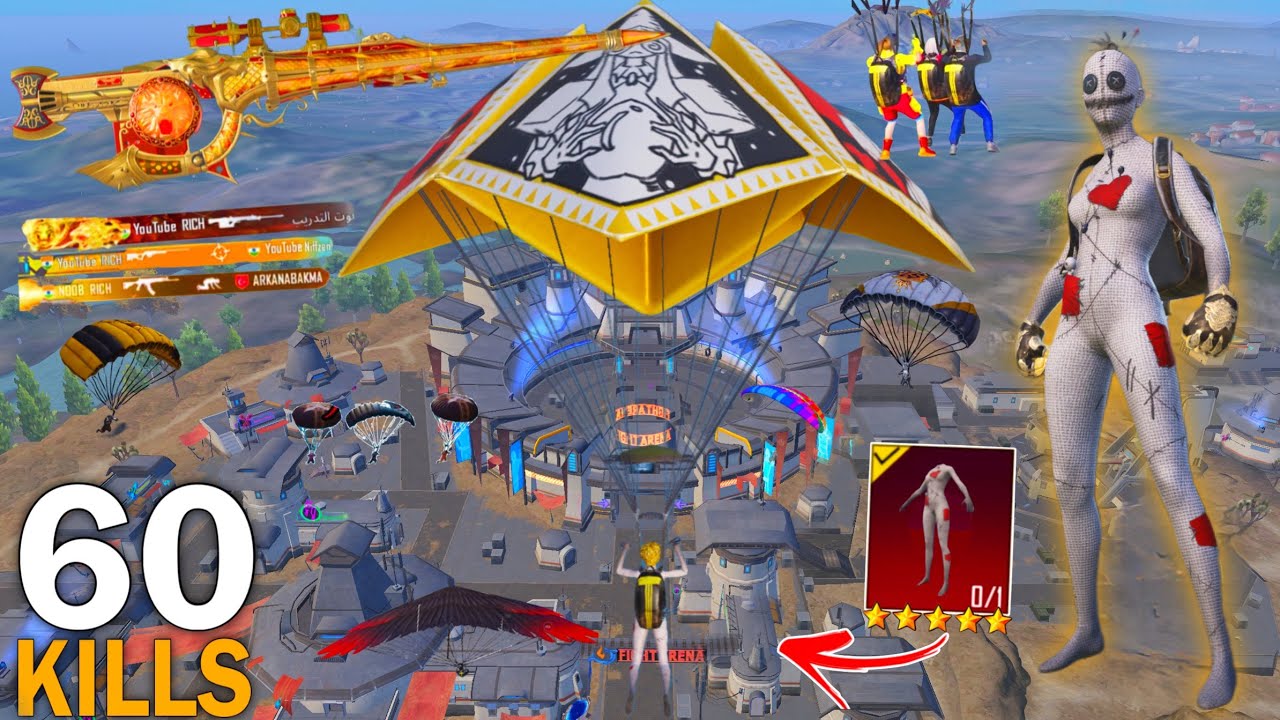 Wow!😍 NEW BEST LOOT GAMEPLAY with/ p90+Groza+mg3🔥Pubg Mobile