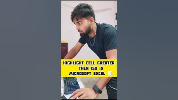 Excel Trick And Tips! HighlighT Cell Greater than 150! #exceltips #shortvideo #youtube #shortsfeed