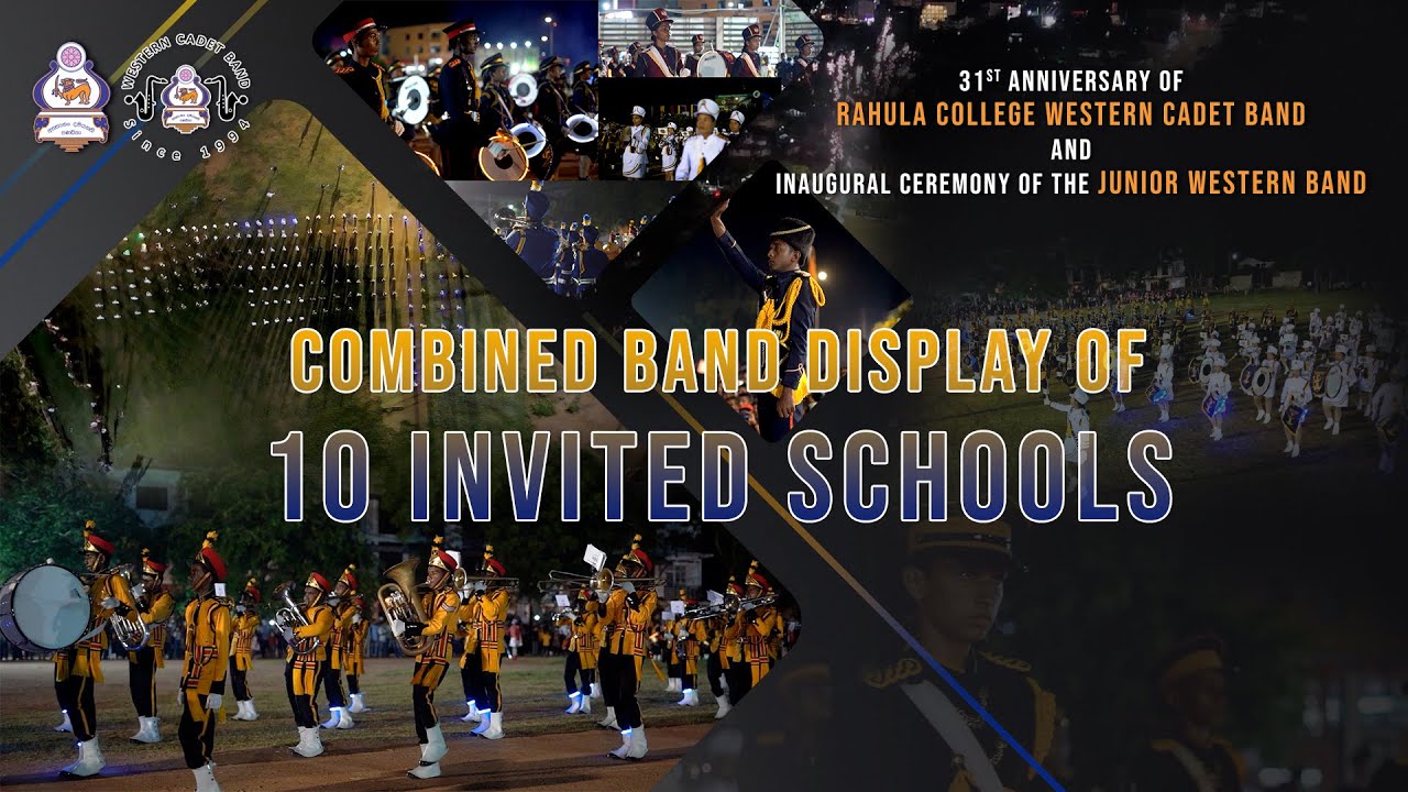 Combined Band Display of 10 Invited Schools