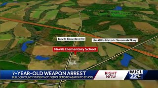 7 year old taken into custody in Bulloch County