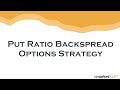 Put Ratio Back-spread Options Strategy (Using MarketXLS)