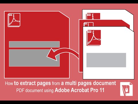 extract pages from pdf adobe acrobat pro