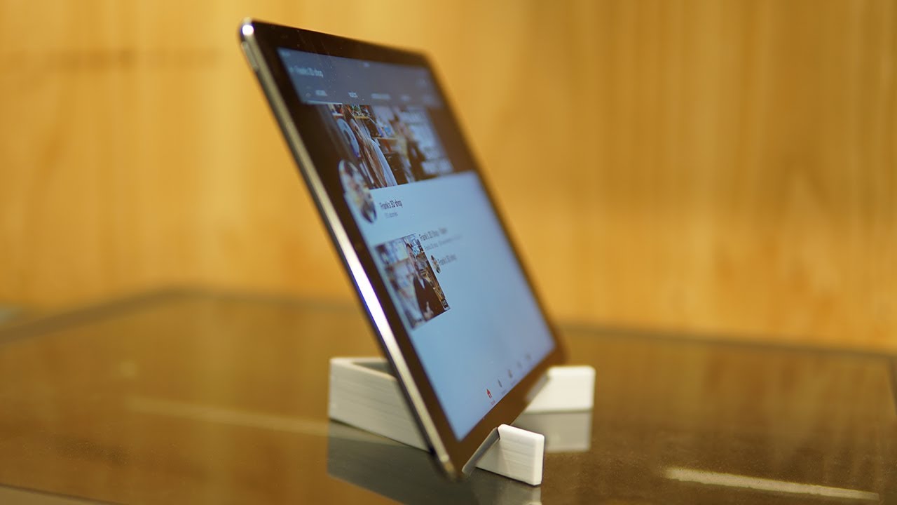 iPad stand 3d printed, a good design functional. - YouTube