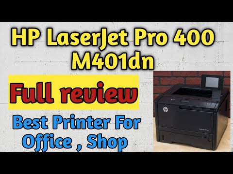 HP LaserJet Pro 400 M401dne Full review I Best Printer I Toner 80A , 80XL