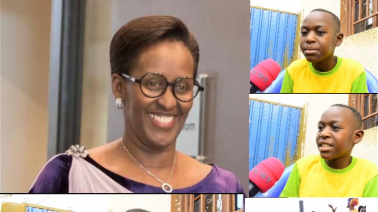 #Wamwana #muto wi #Rwamagana uvuye gusangira na  #Jeanette #KAGAME tumugezeho iwabo murugo
