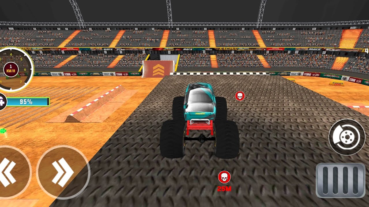 Monster  Truck Derby games 3D || truck attack same truch🙄 || LYAANG DAII