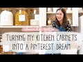 Organizing My Kitchen Cabinets Into A Pinterest Dream | Organize With Me