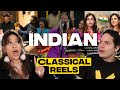 Only Indian Music can make you feel this! Latinos react to Indian CLASSICAL Singer VIRAL REELS!