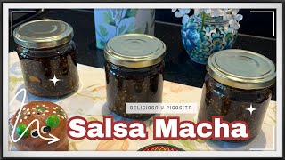 Salsa MACHA Gourmet 🇲🇽 Preparala MUY FACIL MEXICANA y deliciosa #salsamacha #salsa #cocina #viral