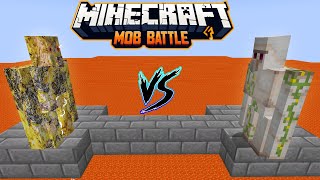 Uraniom Golem vs All Golems in Minecraft Battle - Iron Golem - Diamond golem