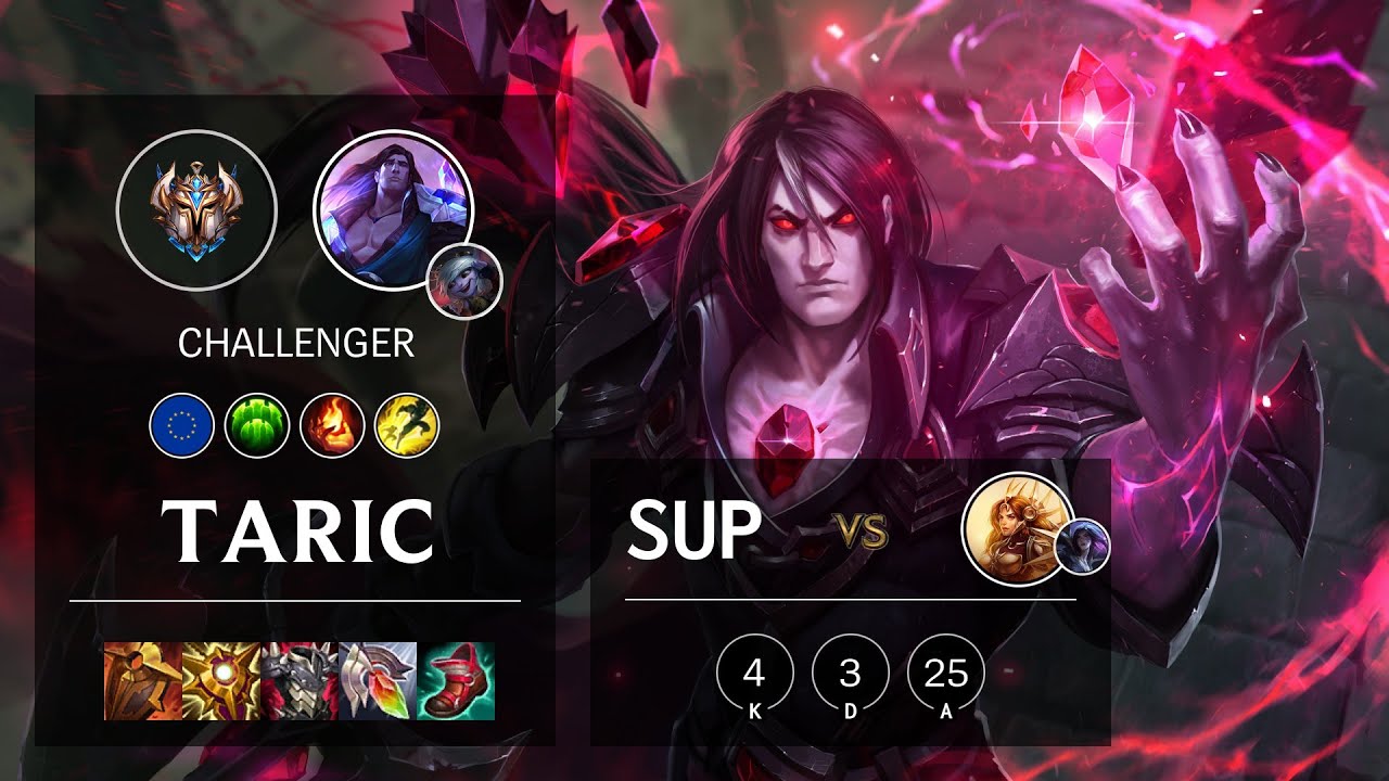 Taric Support vs Leona - EUW Challenger Patch 11.11