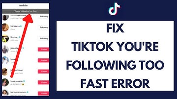 How to Fix TikTok You